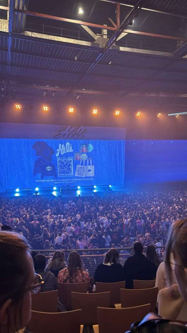 Zenith de Lille, section: T5, row: H, seat: 30