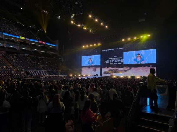 The O2, London, section: 111, row: C, seat: 330