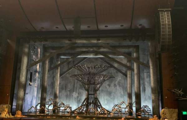 Byers Theatre, section: ORCH CTR, row: P, seat: 115