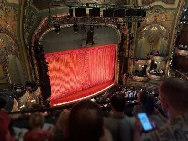 New Amsterdam Theatre, section: Balcony L, row: C, seat: 23