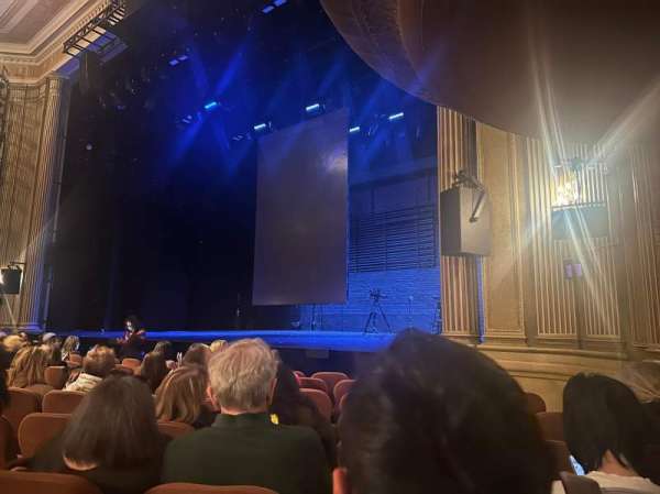 Music Box Theatre, section: Orchestra R, row: H, seat: 20