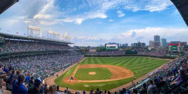 Wrigley Field, section: 323R, row: 9, seat: 6