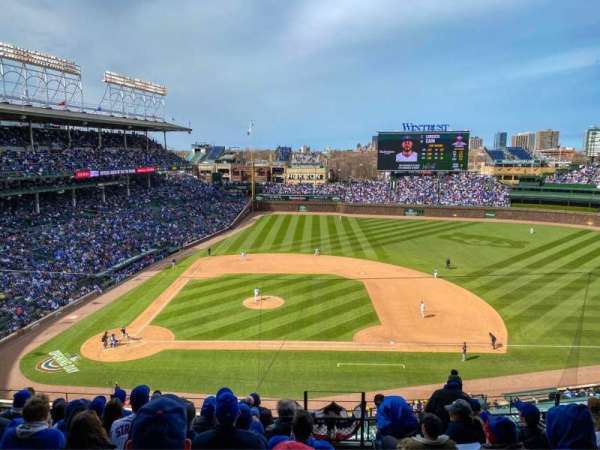 Wrigley Field, section: 323R, row: 9, seat: 21