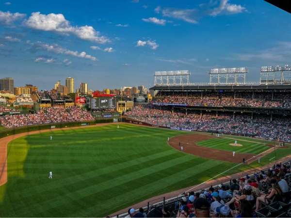 Wrigley Field, section: 303L, row: 9, seat: 1