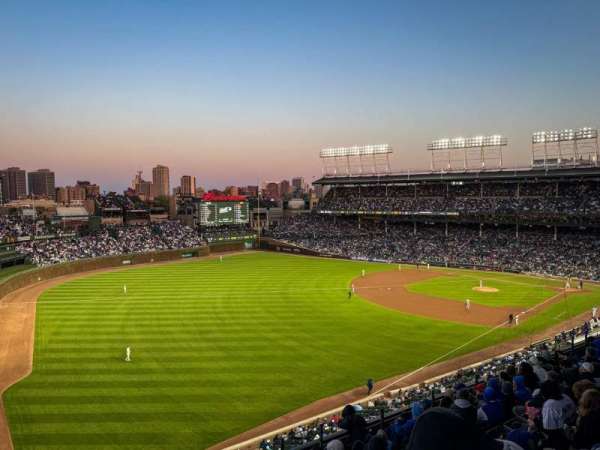 Wrigley Field, section: 303L, row: 9, seat: 3
