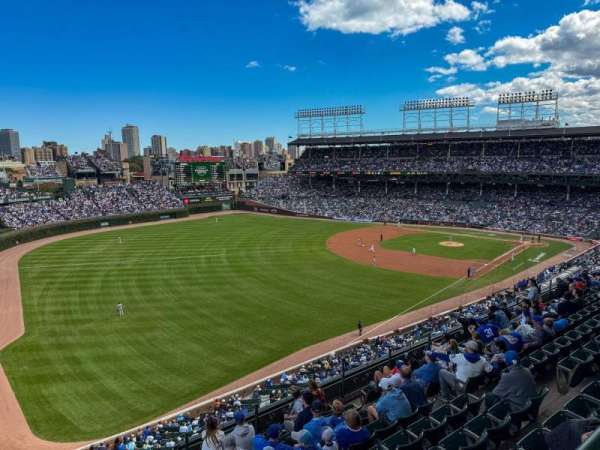 Wrigley Field, section: 303L, row: 9, seat: 1