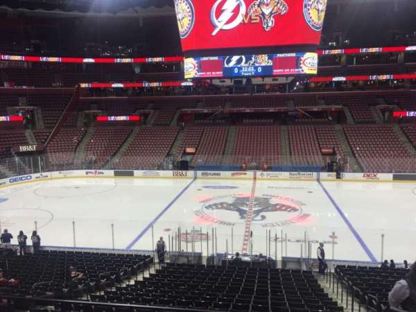 Amerant Bank Arena, section: 118, row: 23, seat: 5