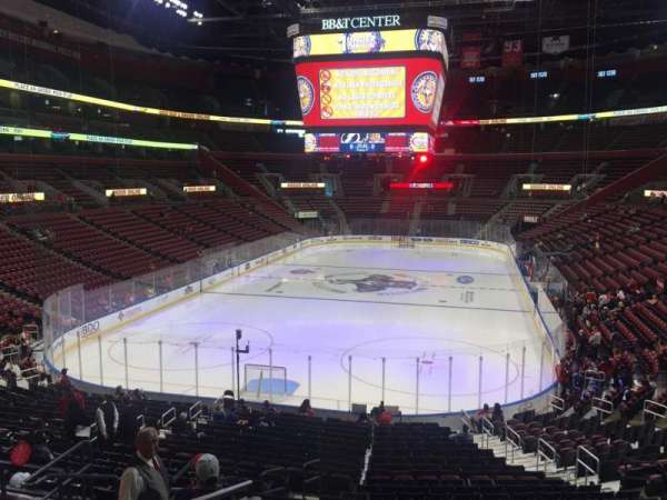 Amerant Bank Arena, section: 108, row: 24, seat: 17
