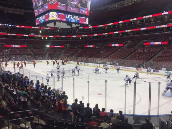 Amerant Bank Arena, section: 130, row: 12, seat: 1