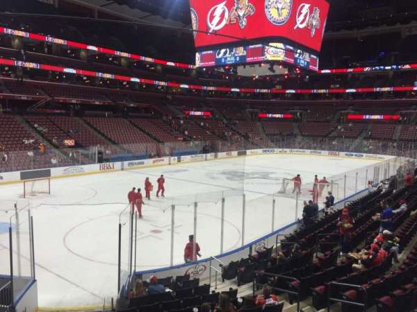 Amerant Bank Arena, section: 123, row: 14, seat: 2