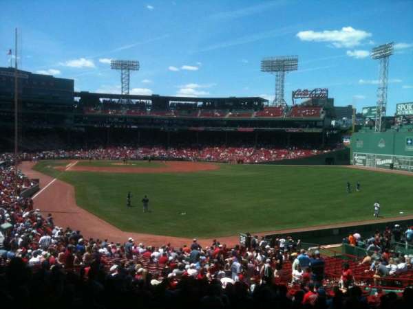 Fenway Park, section: Grandstand 3, row: 9, seat: 11