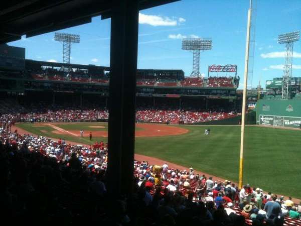 Fenway Park, section: Grandstand 7, row: 6, seat: 1