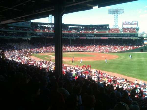 Fenway Park, section: Grandstand 7, row: 9, seat: 22