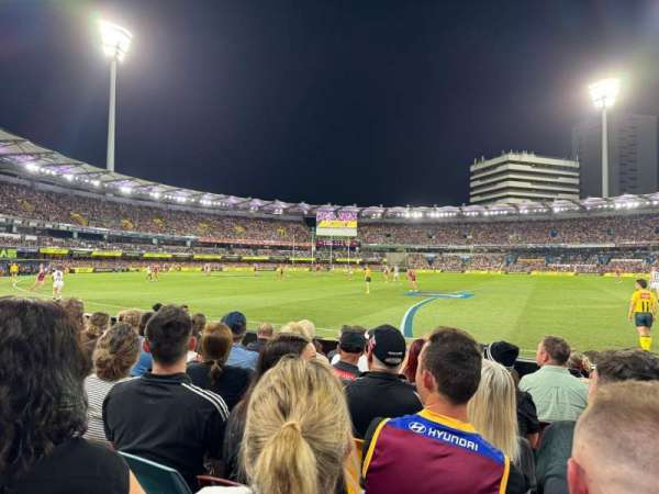 The Gabba, section: 217, row: G, seat: 201
