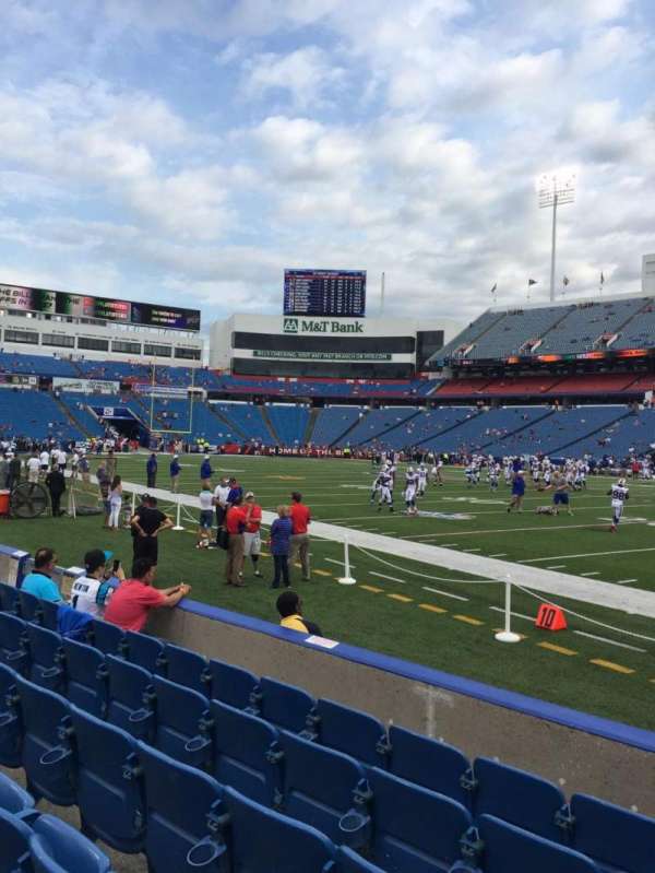 Highmark Stadium, section: 108, row: 6, seat: 6