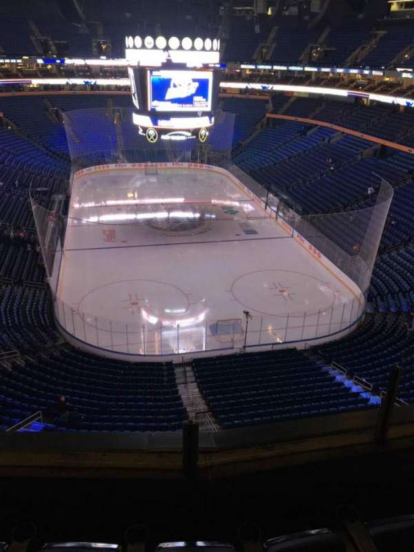KeyBank Center, section: 300, row: 3, seat: 1