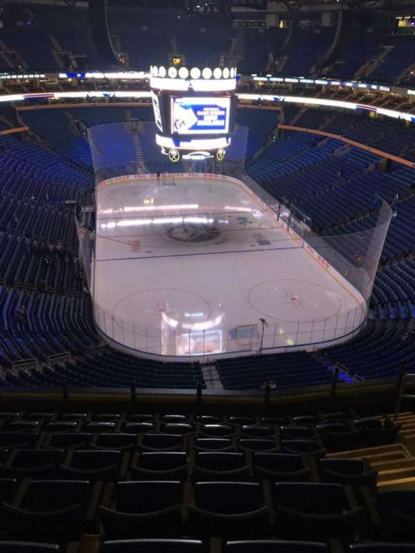 KeyBank Center, section: 300, row: 8, seat: 8