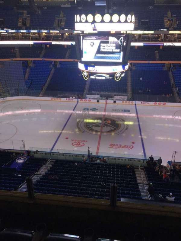 KeyBank Center, section: 306, row: 3, seat: 4