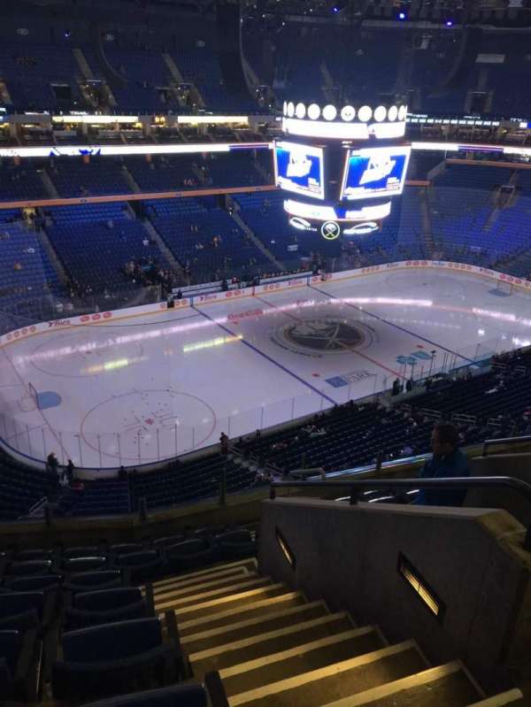 KeyBank Center, section: 323, row: 8, seat: 4