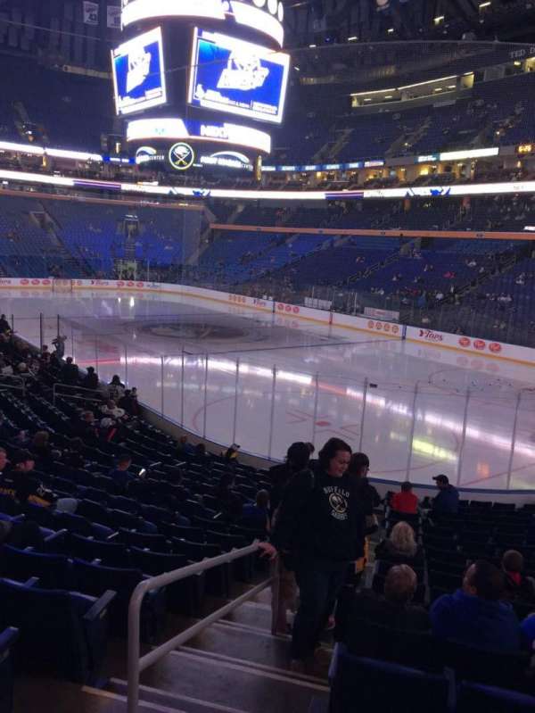 KeyBank Center, section: 101, row: 17, seat: 34