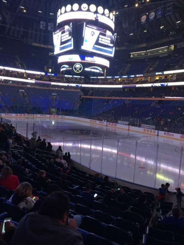 KeyBank Center, section: 102, row: 14, seat: 3