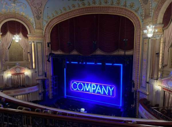 Forrest Theatre, section: Rear Mezzanine RC, row: A, seat: 8