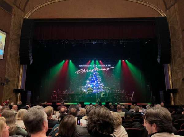 State Theatre New Jersey, section: Orchestra, row: M, seat: 110