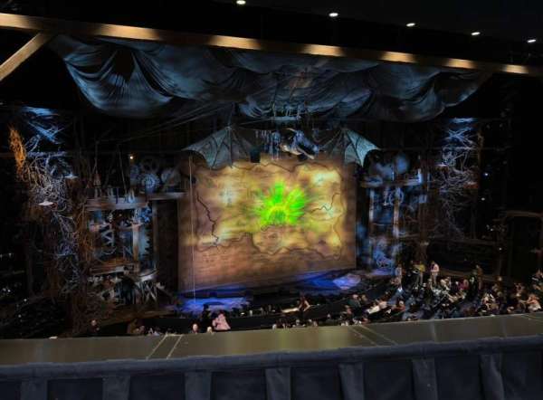 Gershwin Theatre, section: Front Mezzanine L, row: B, seat: 7