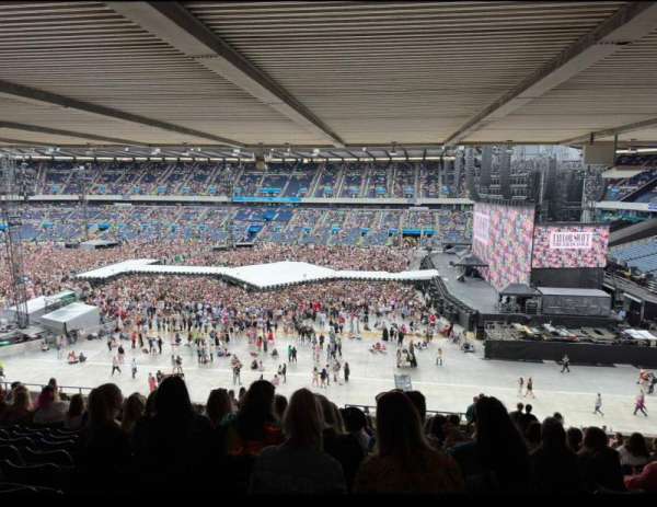 Murrayfield Stadium, section: E6, row: X, seat: 14