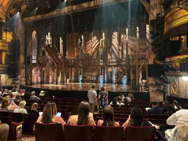 Richard Rodgers Theatre, section: Orchestra R, row: J, seat: 10