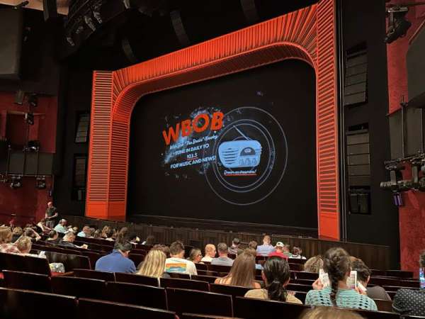 Marquis Theatre, section: Orchestra R, row: M, seat: 12