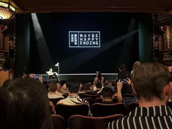 Belasco Theatre, section: Orchestra C, row: O, seat: 106