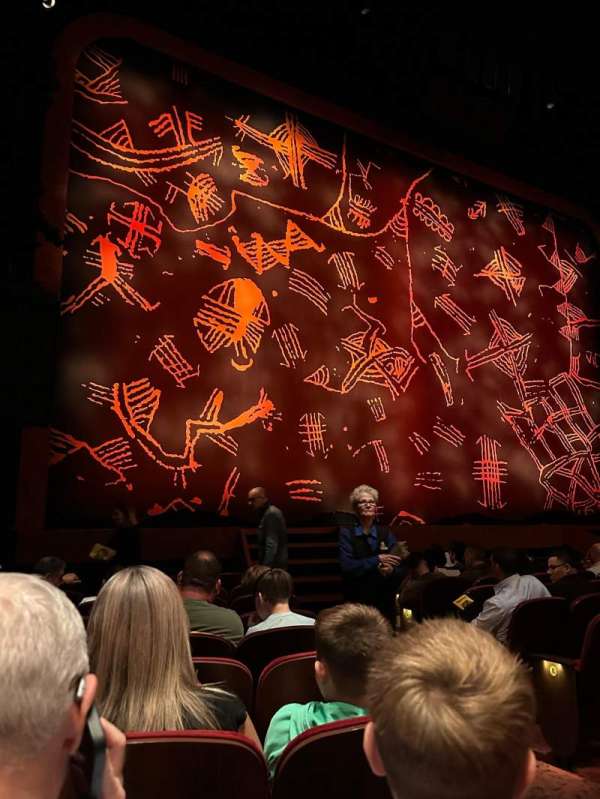 Minskoff Theatre, section: Orchestra L, row: J, seat: 3