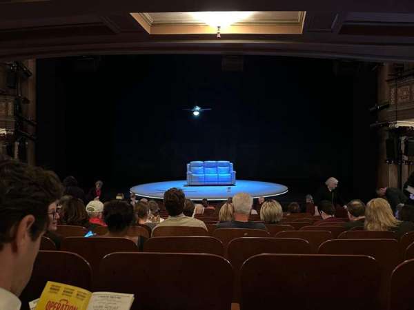 Booth Theatre, section: Orchestra C, row: N, seat: 116