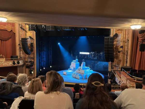Longacre Theatre, section: Mezzanine R, row: F, seat: 17