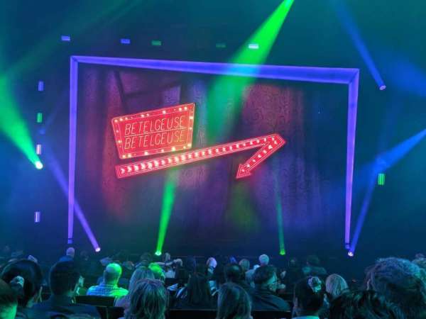 Marquis Theatre, section: Orchestra C, row: L, seat: 115