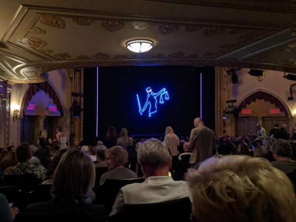 John Golden Theatre, section: Orchestra L, row: R, seat: 3