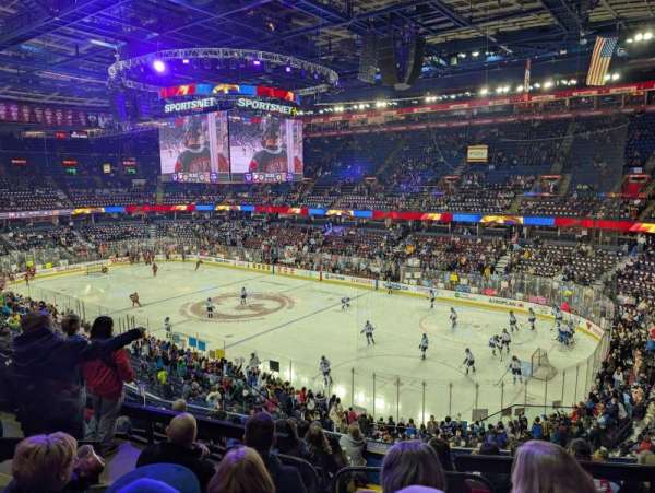 Scotiabank Saddledome, section: 201, row: 9, seat: 12