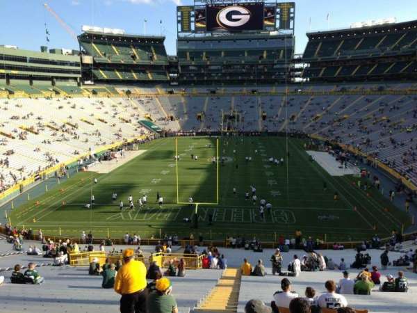 Lambeau Field, section: 102, row: 59, seat: 24