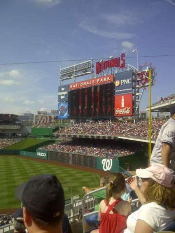 Nationals Park, section: 225, row: D, seat: 6