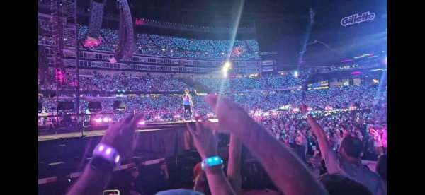Gillette Stadium, section: 114, row: 3