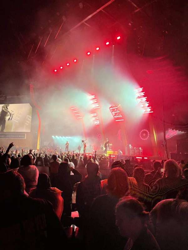 Coca-Cola Amphitheater, section: 1, row: H, seat: 12