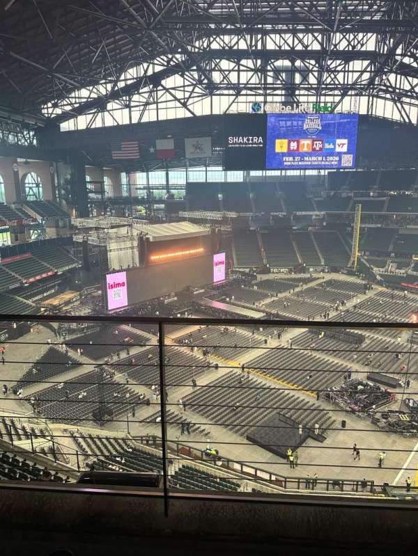 Globe Life Field, section: 304, row: 2, seat: 9