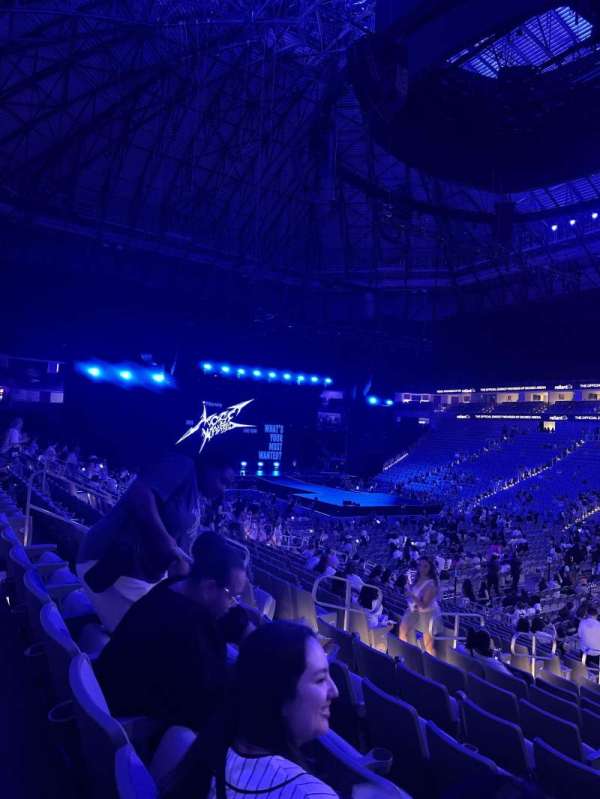 Dickies Arena, section: 121, row: 17, seat: 8