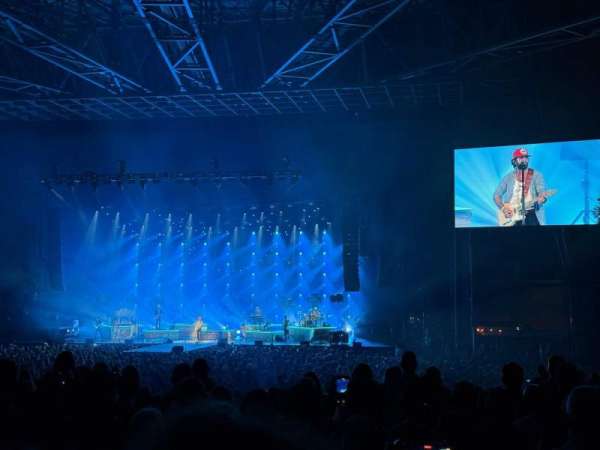 Ameris Bank Amphitheatre, section: 102, row: Q, seat: 12