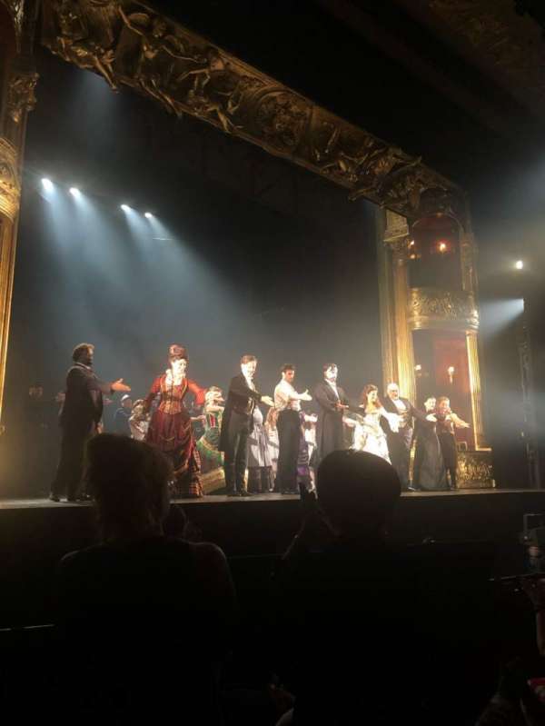 Hollywood Pantages Theatre, section: Orchestra LC, row: D, seat: 305