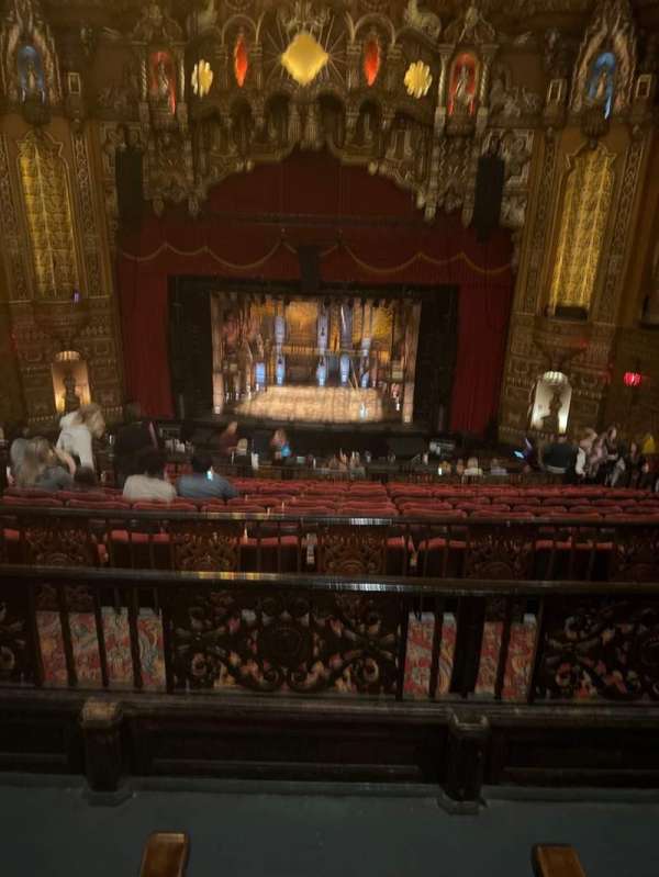 The Fabulous Fox Theatre, St. Louis, section: Middle Balcony 4, row: M, seat: 114