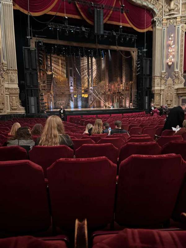 James M. Nederlander Theatre, section: Orchestra L, row: V, seat: 11