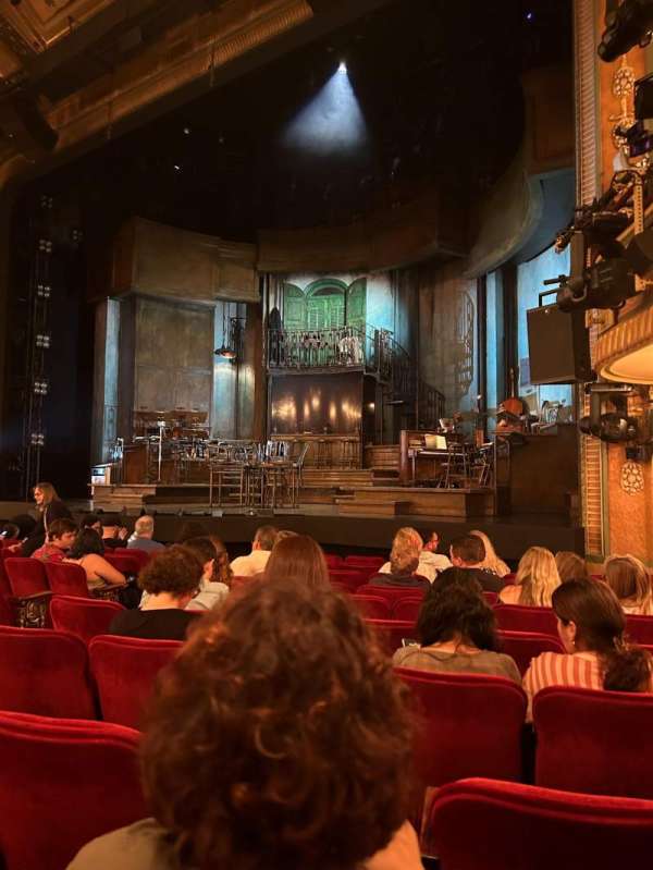Walter Kerr Theatre, section: Orchestra R, row: L, seat: 14