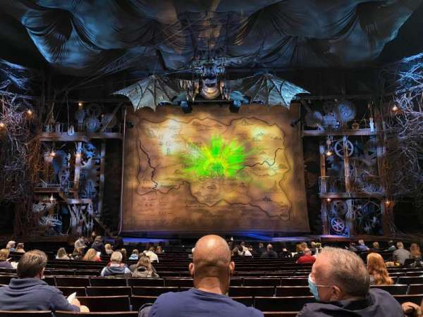 Gershwin Theatre, section: Orchestra C, row: O, seat: 111